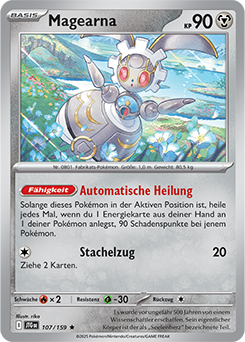 Magearna - JTG 107/159 - Holo - Rare DE