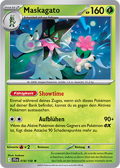 Maskagato - JTG 018/159 - Holo - Rare DE