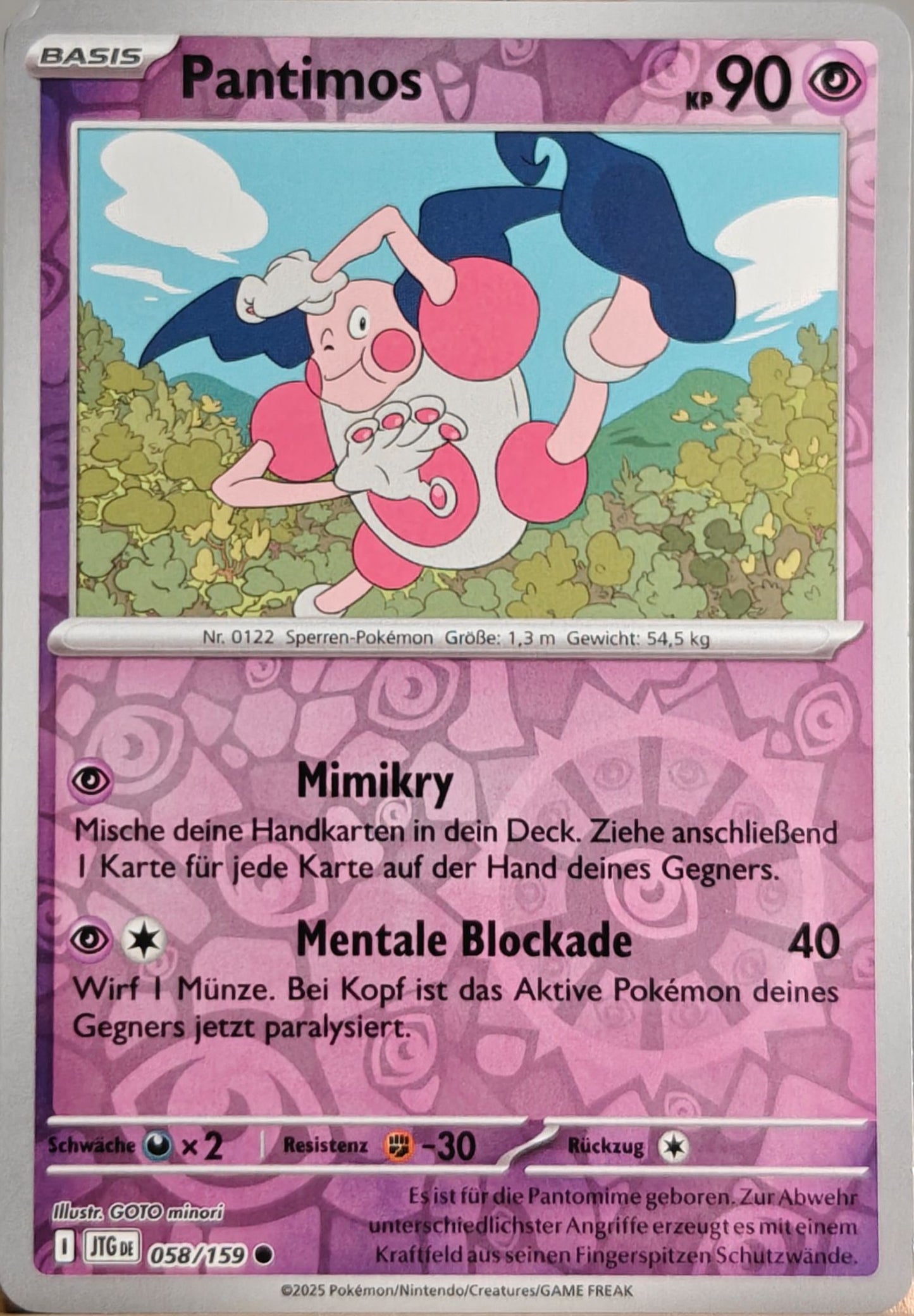 Pantimos - JTG 058/159 - Reverse Holo - Common DE