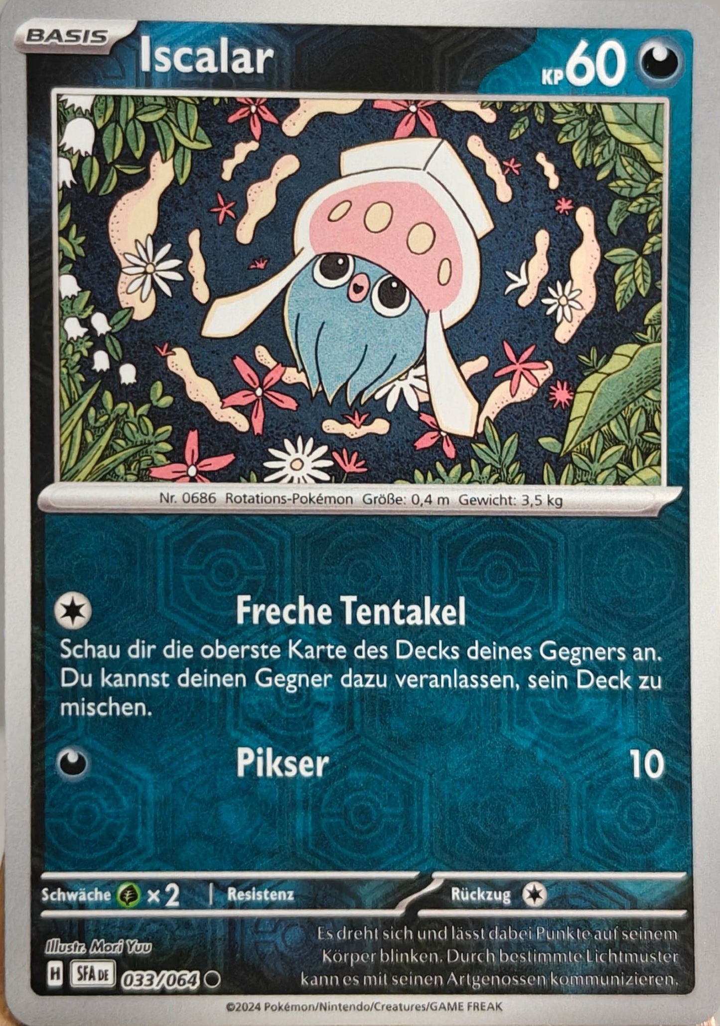 Iscalar - SFA 033/064 - Reverse Pokeball Holo - Common DE