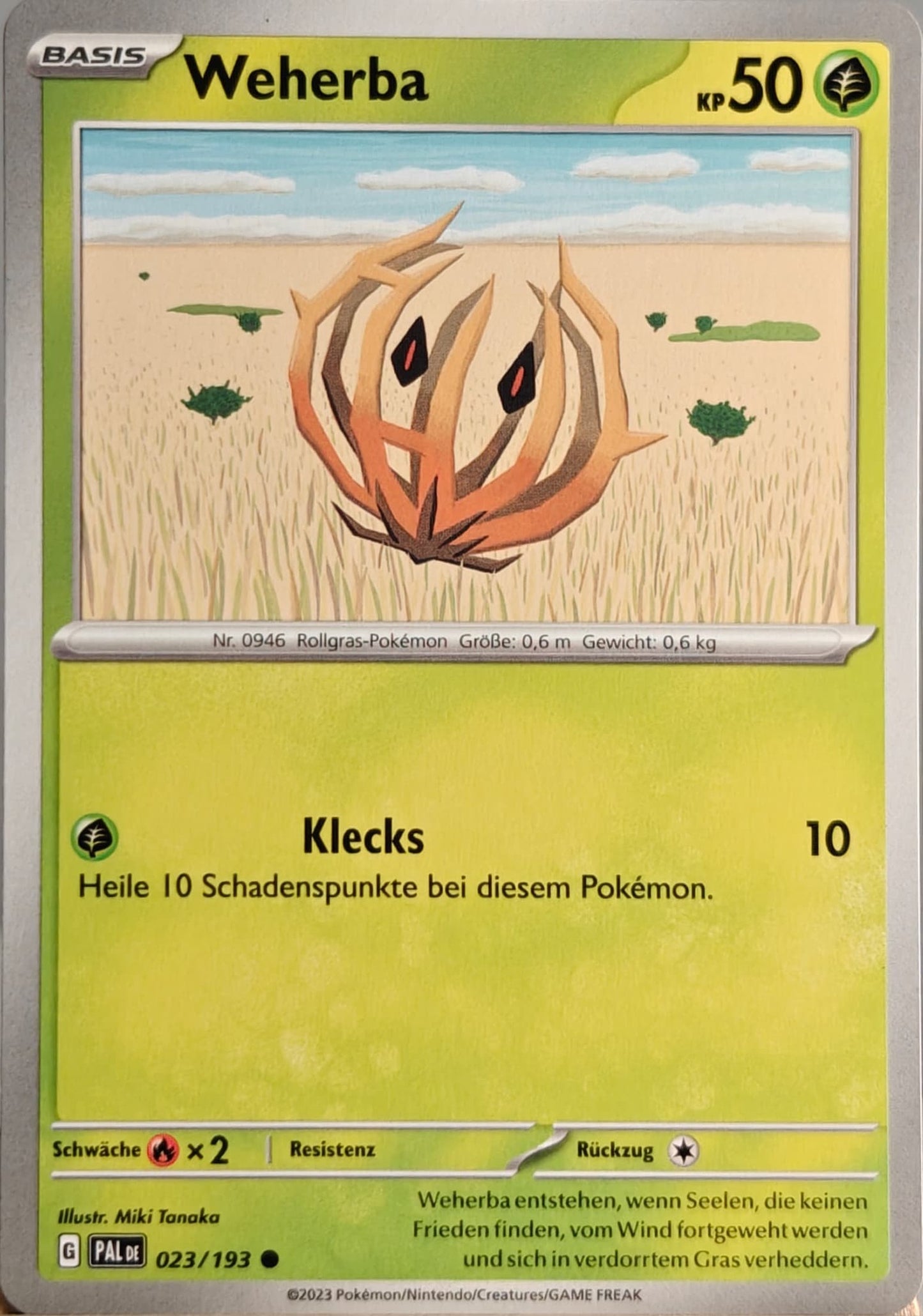 Weherba - PAL 023/193 - Normal - Common DE