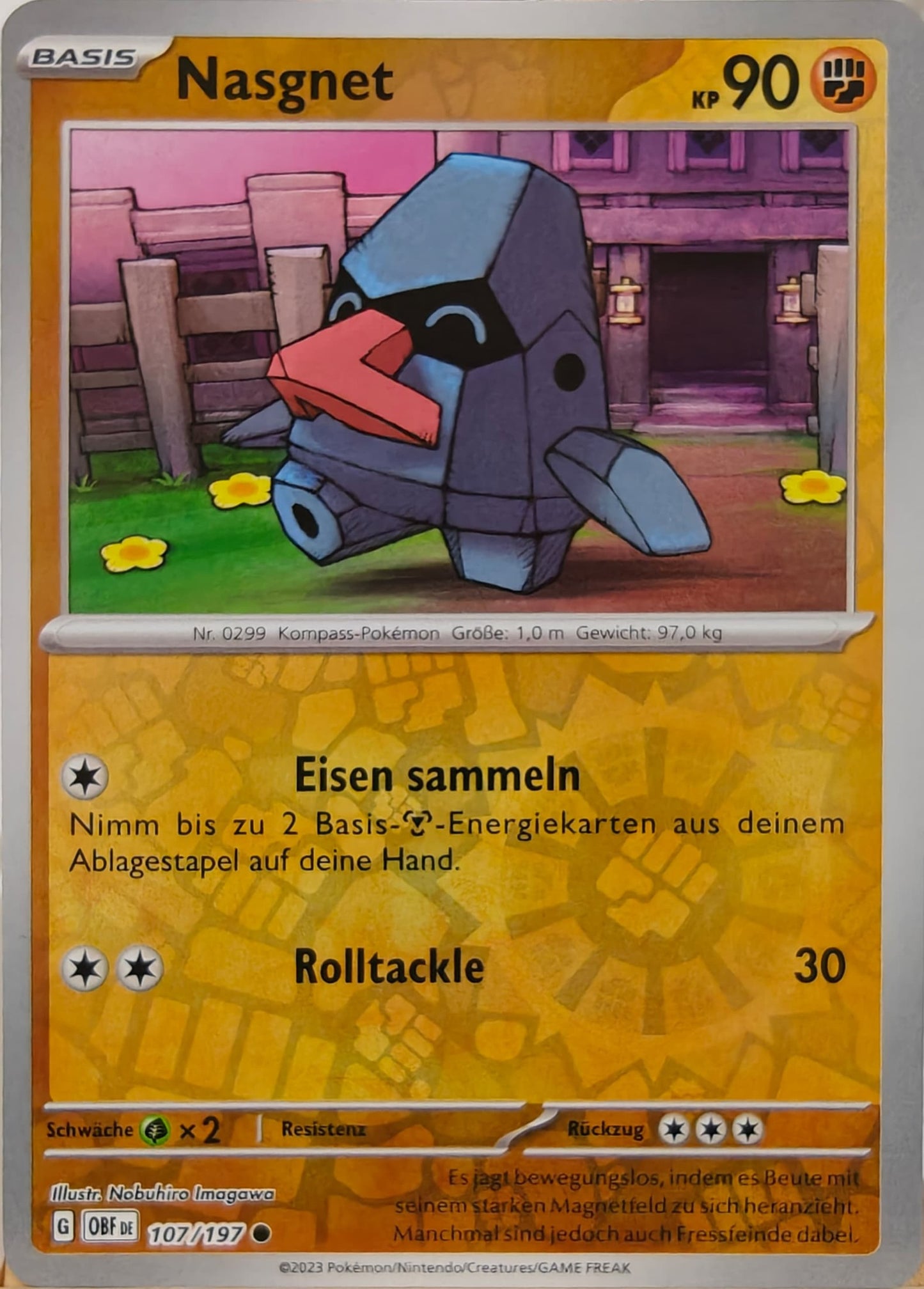 Nasgnet - OBF 107/197 - Reverse Holo - Common DE