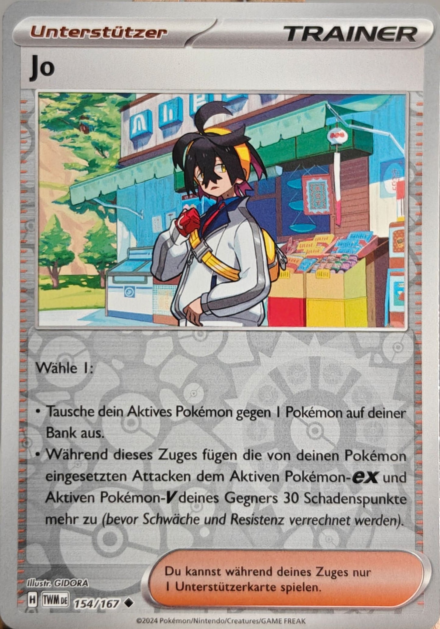 Jo - TWM 154/167- Reverse Holo - Uncommon DE