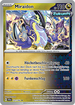 Miraidon - TEF 121/162 - Holo - Rare DE