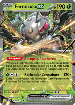 Fermicula EX - SSP 004/191 - Holo - Double Rare DE