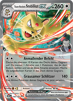 Team Rockets Snobilikat EX - DRI 150/182 - Holo - Double Rare DE