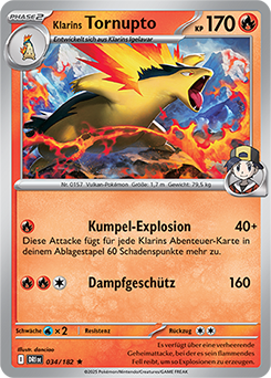 Klarins Tornupto - DRI 034/182 - Holo - Rare DE