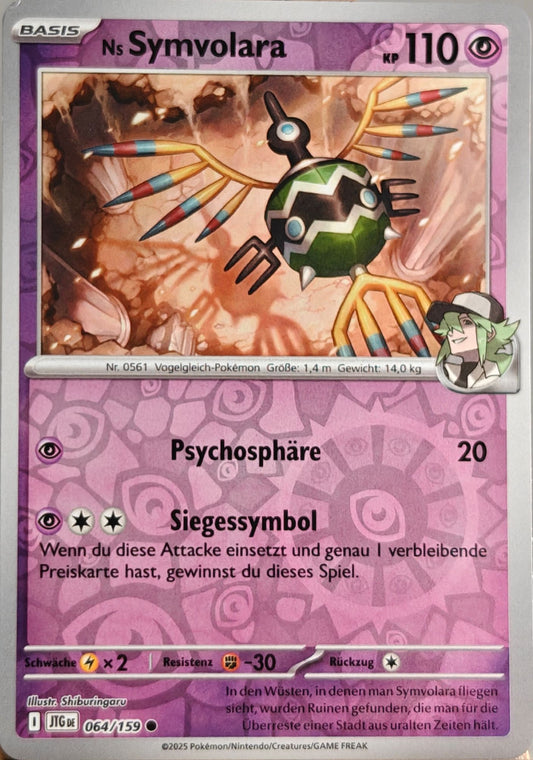 Ns Symvolara - JTG 064/159 - Reverse Holo - Common DE