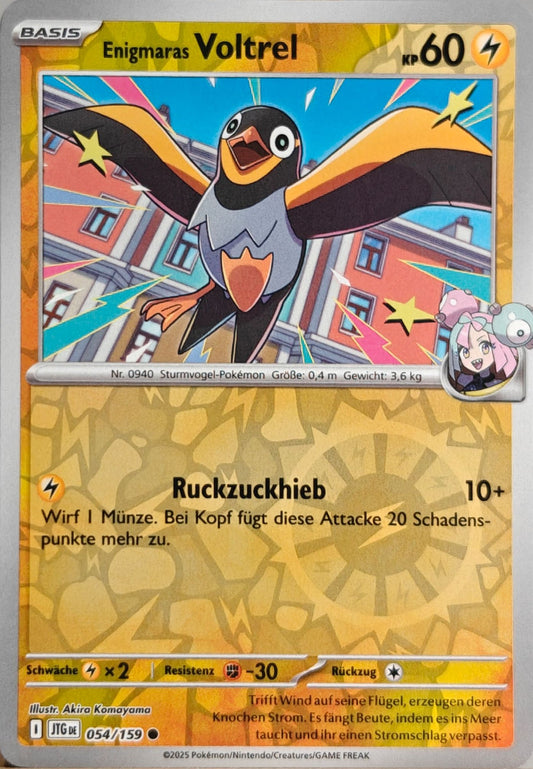 Enigmaras Voltrel - JTG 054/159 - Reverse Holo - Common DE