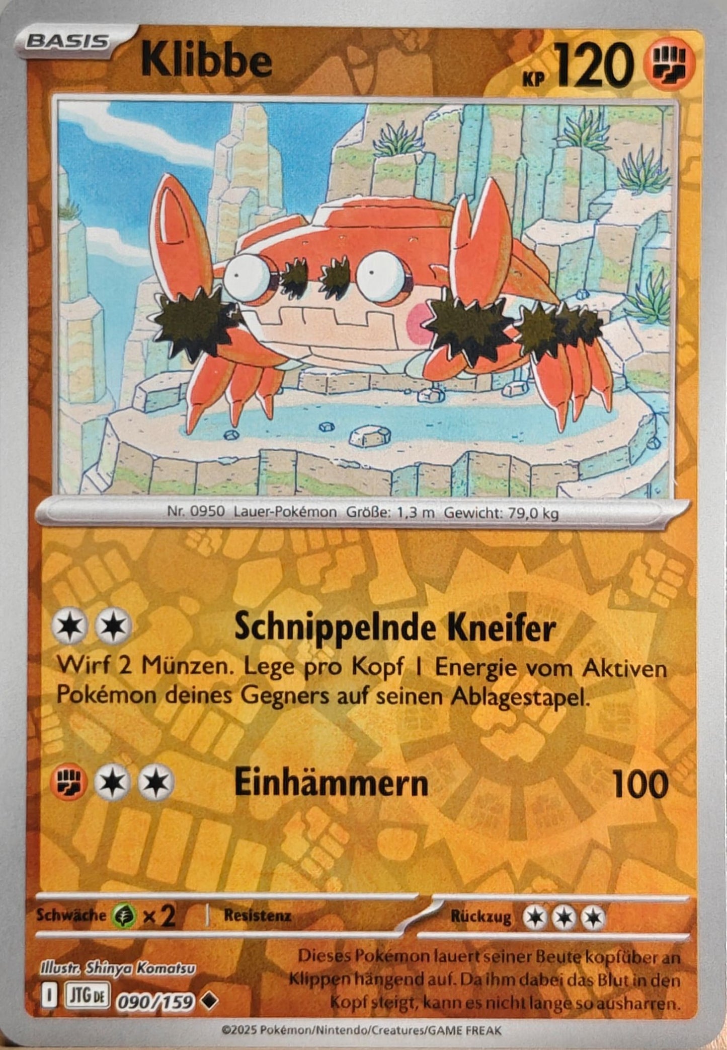 Klibbe - JTG 090/159 - Reverse Holo - Uncommon DE