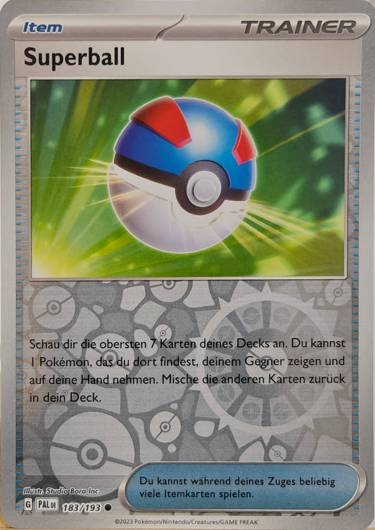 Superball - PAL 183/193 - Reverse Holo - Common DE