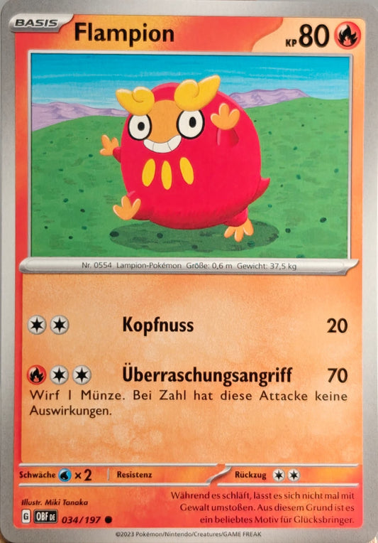 Flampion - OBF 034/197 - Normal - Common DE