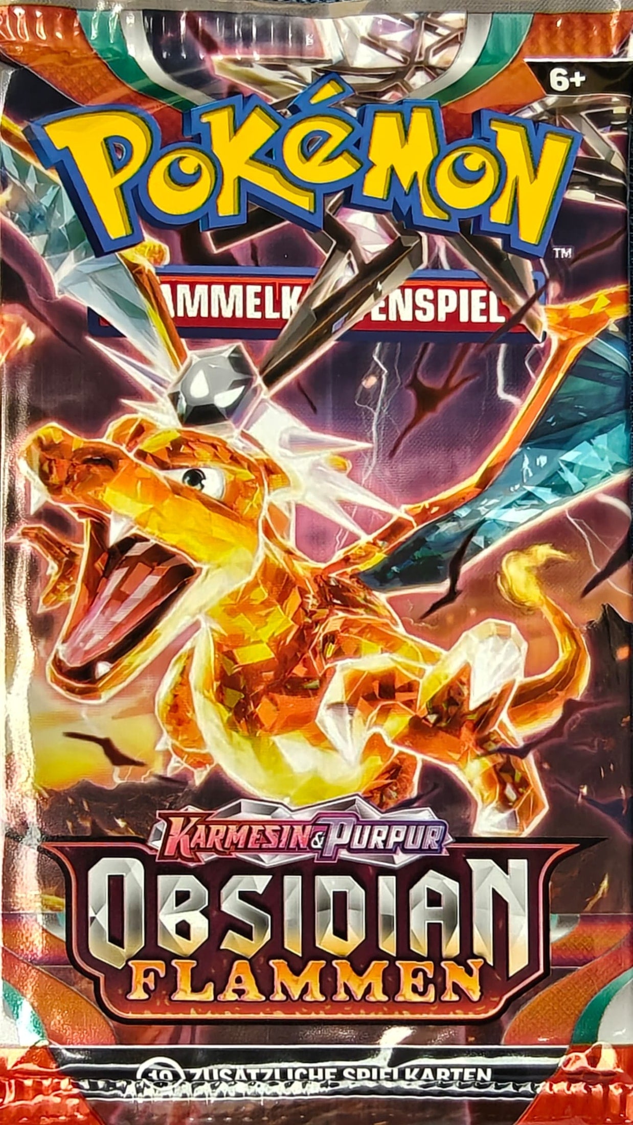 Pokemon - Obsidian Flammen - Booster - 1 Stück