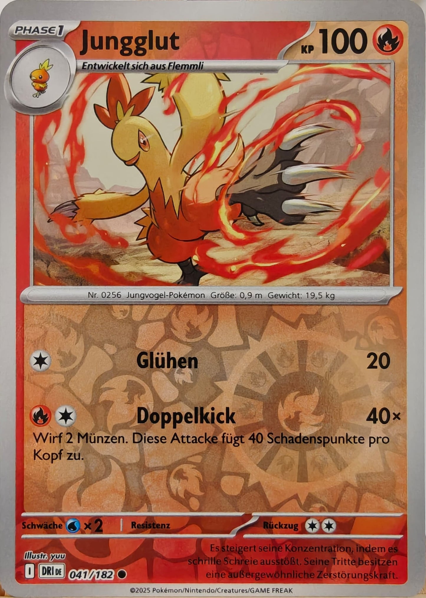 Jungglut - DRI 041/182 - Reverse Holo - Common DE