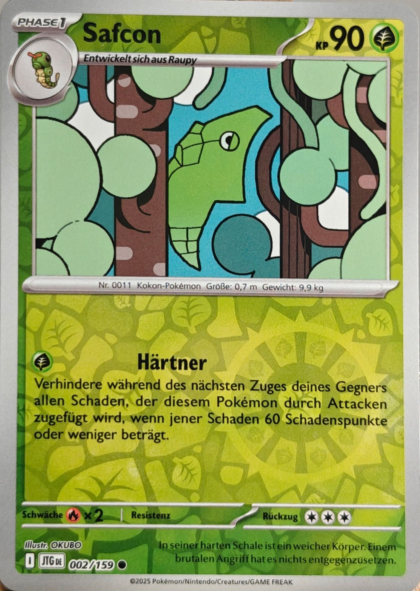 Safcon - JTG 002/159 - Reverse Holo - Common DE