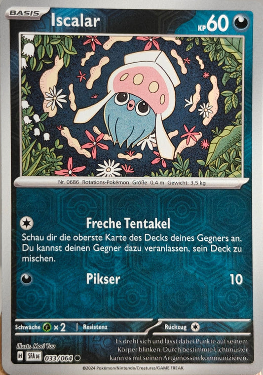 Iscalar - SFA 033/064 - Reverse Pokeball Holo - Common DE