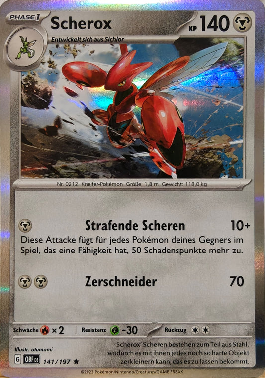 Scherox - OBF 141/197 - Holo - Rare DE