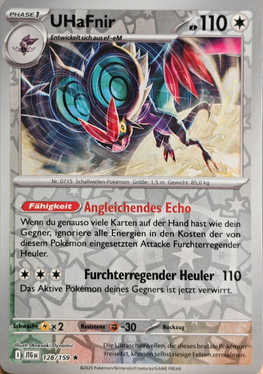 UHaFnir - JTG 128/159 - Holo - Rare DE