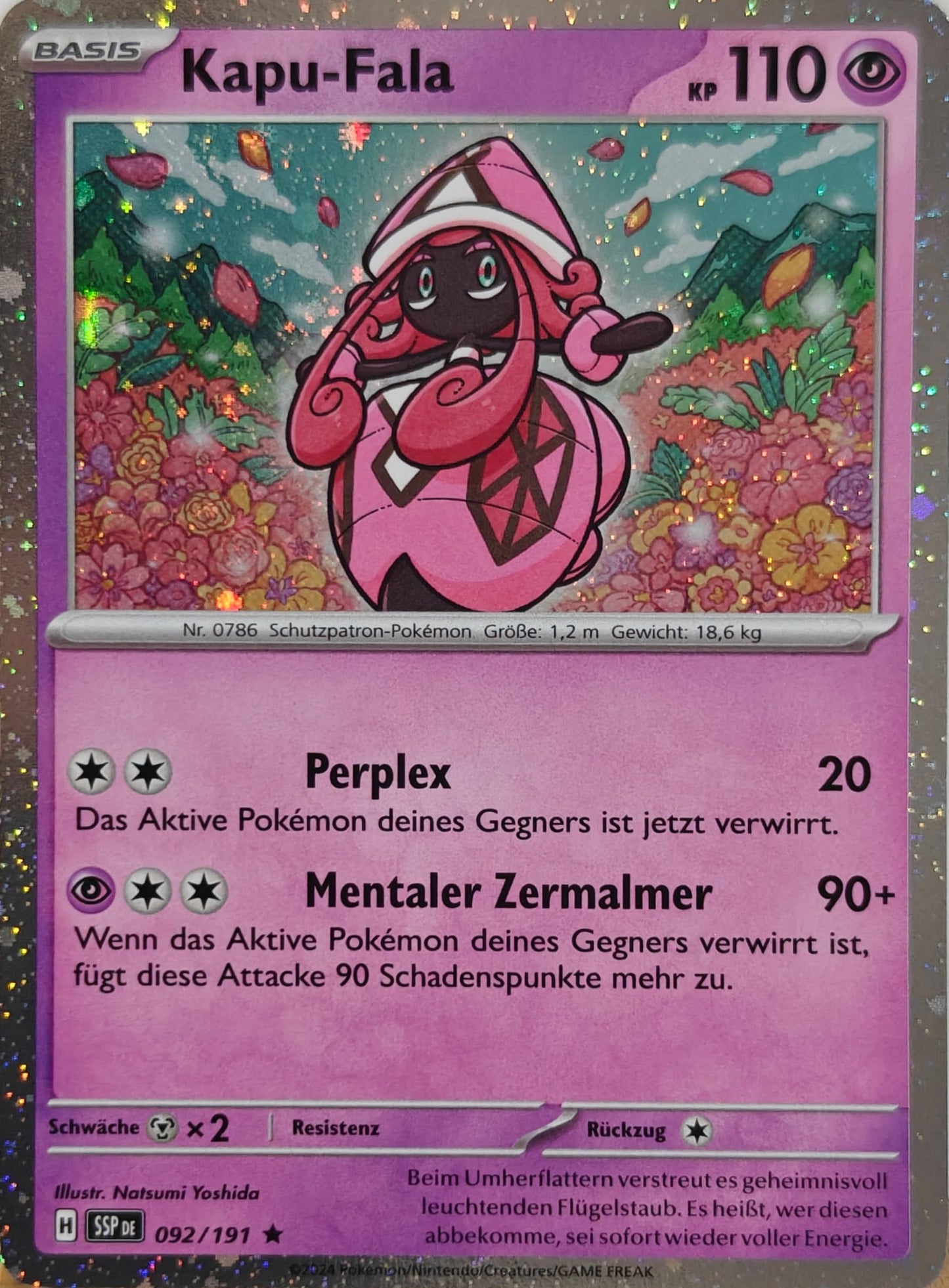 Kapu-Fala - SSP 092/191 - Cosmos Holo - Rare DE