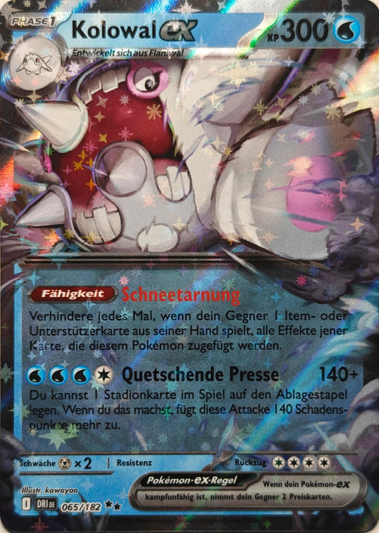 Kolowal EX - DRI 065/182 - Holo - Double Rare DE
