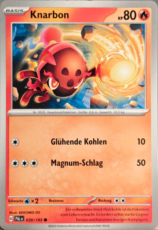 Knarbon - PAL 039/193 - Normal - Common DE