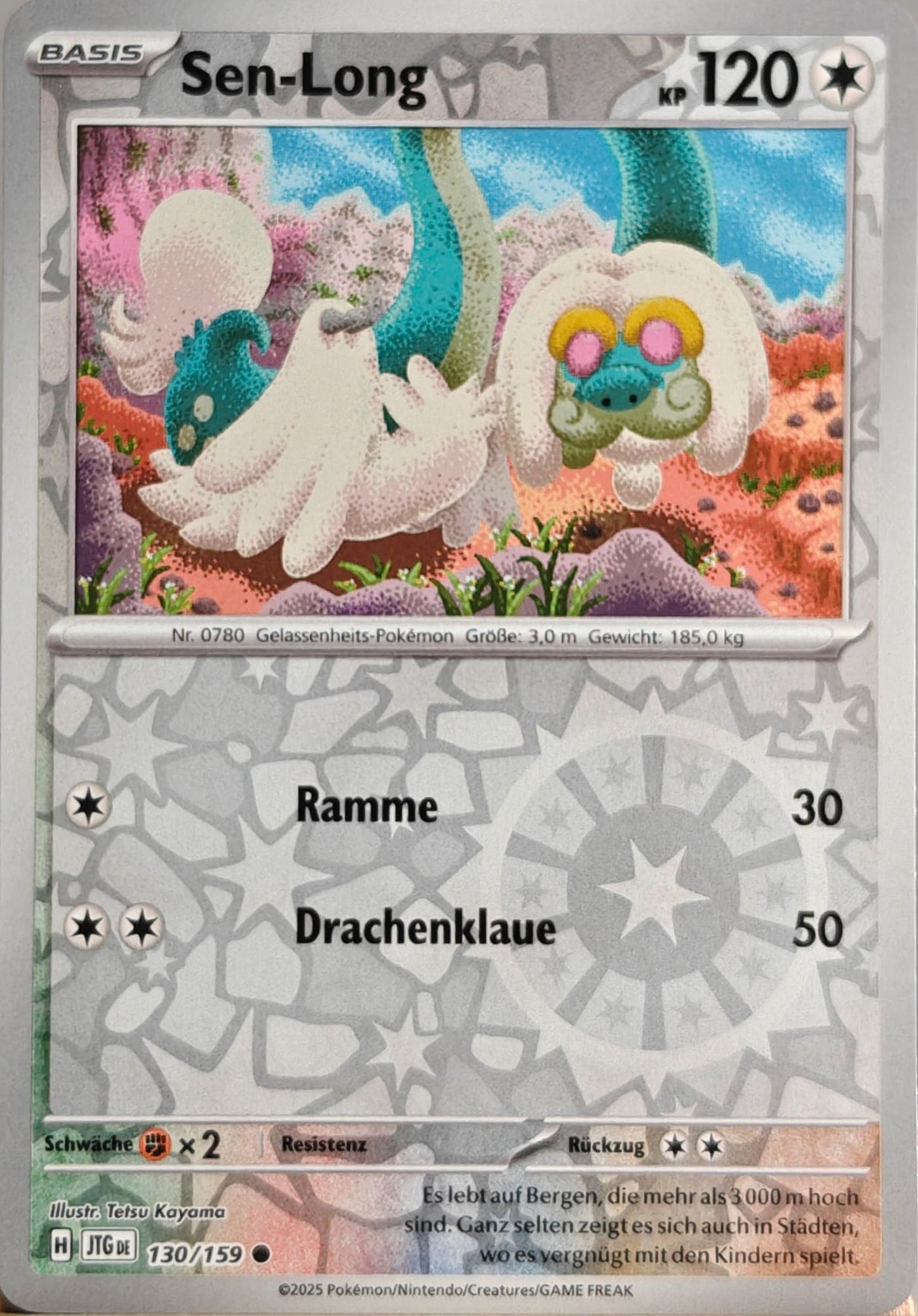 Sen Long - JTG 130/159 - Reverse Holo - Common DE