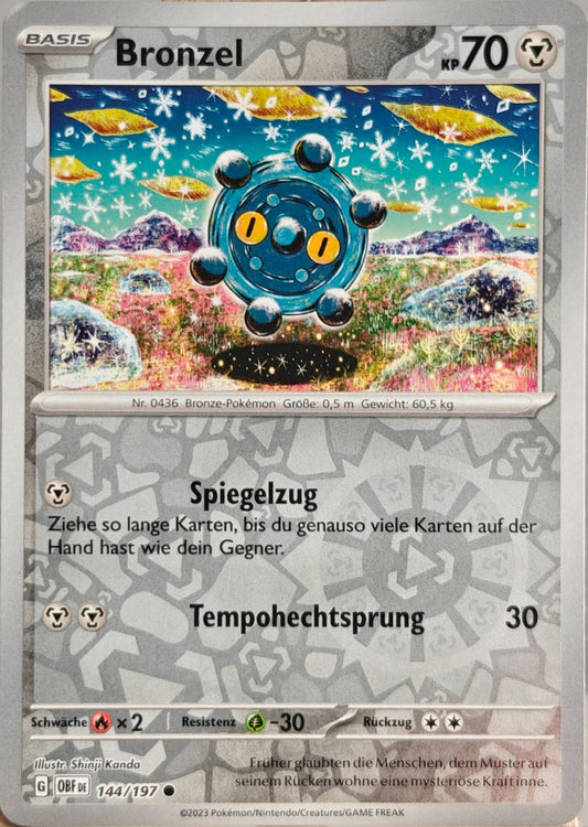 Bronzel - OBF 144/197 - Reverse Holo - Common DE