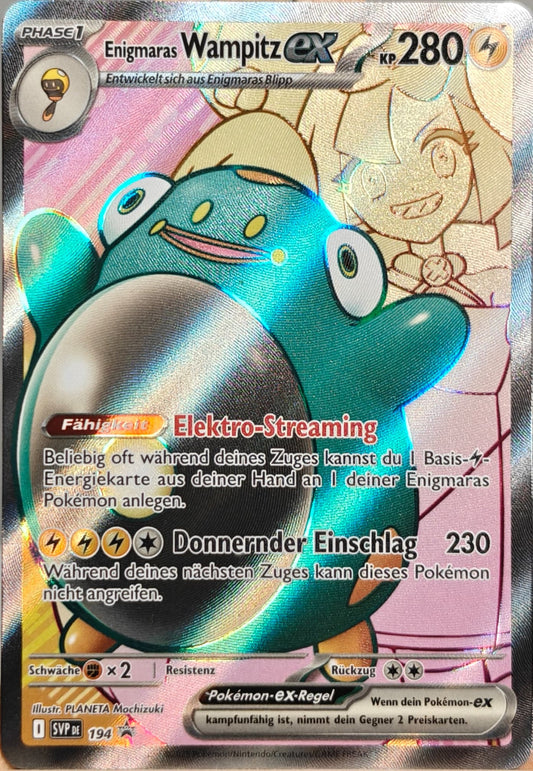 Enigmaras Wampitz EX - SVP 194 - Holo - Promo DE