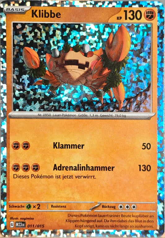 Klibbe - M23 011/015- Holo - Rare DE