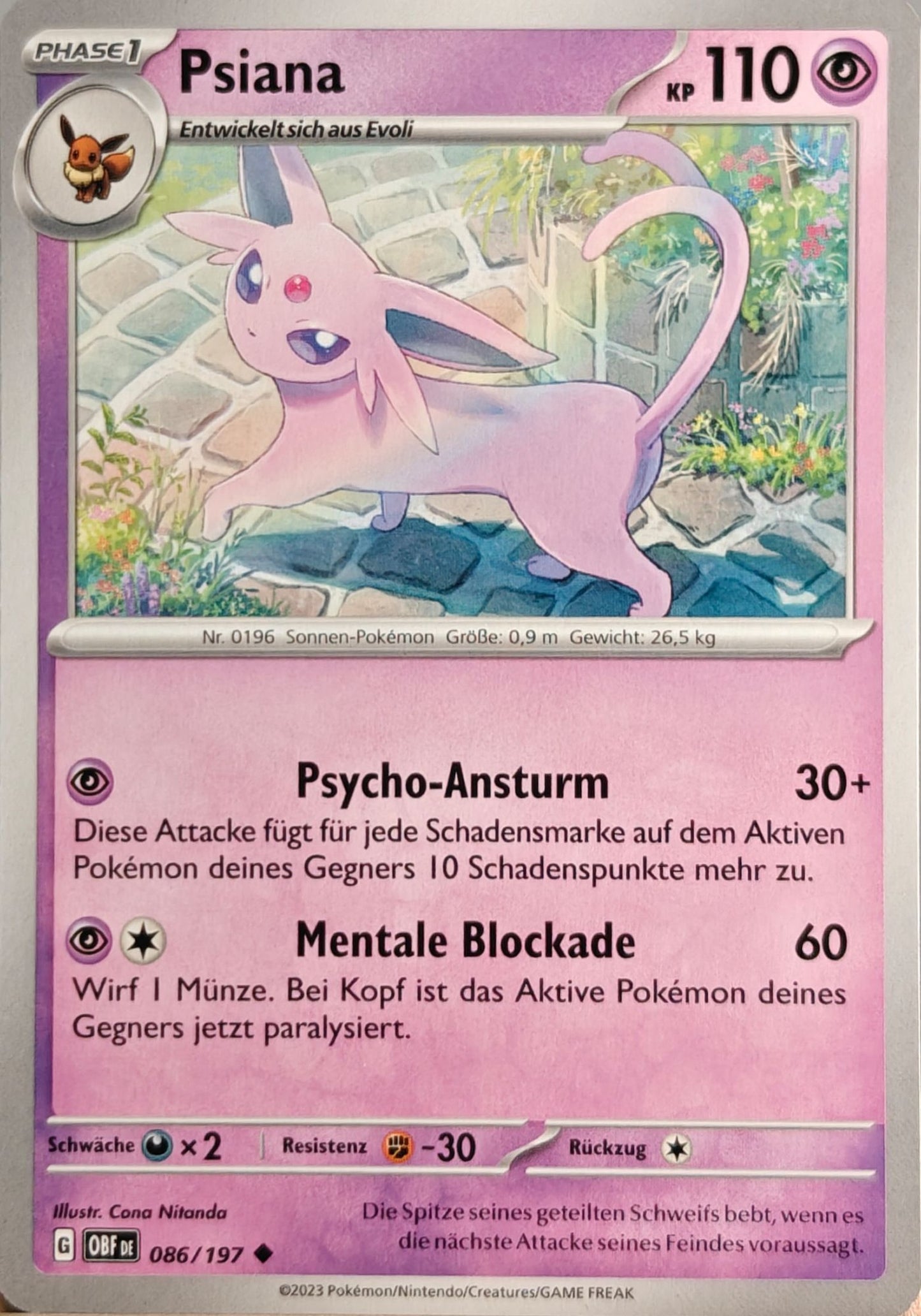 Psiana - OBF 086/197 - Normal - Uncommon DE