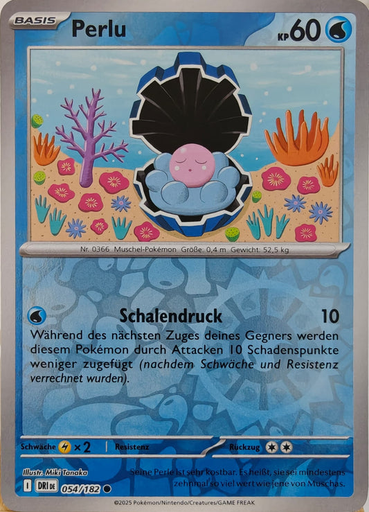 Perlu - DRI 054/182 - Reverse Holo - Common DE