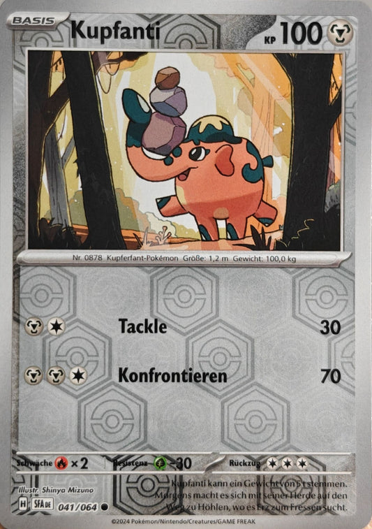 Kupfanti - SFA 041/064 - Reverse Pokeball Holo - Common DE