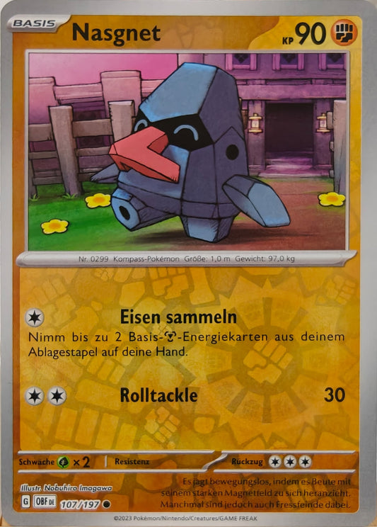 Nasgnet - OBF 107/197 - Reverse Holo - Common DE