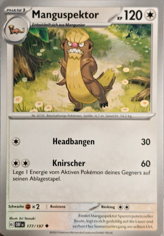 Manguspector - OBF 177/197 - Normal - Uncommon DE