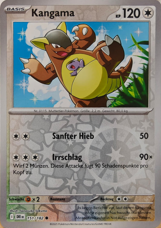 Kangama - DRI 151/182 - Reverse Holo - Common DE