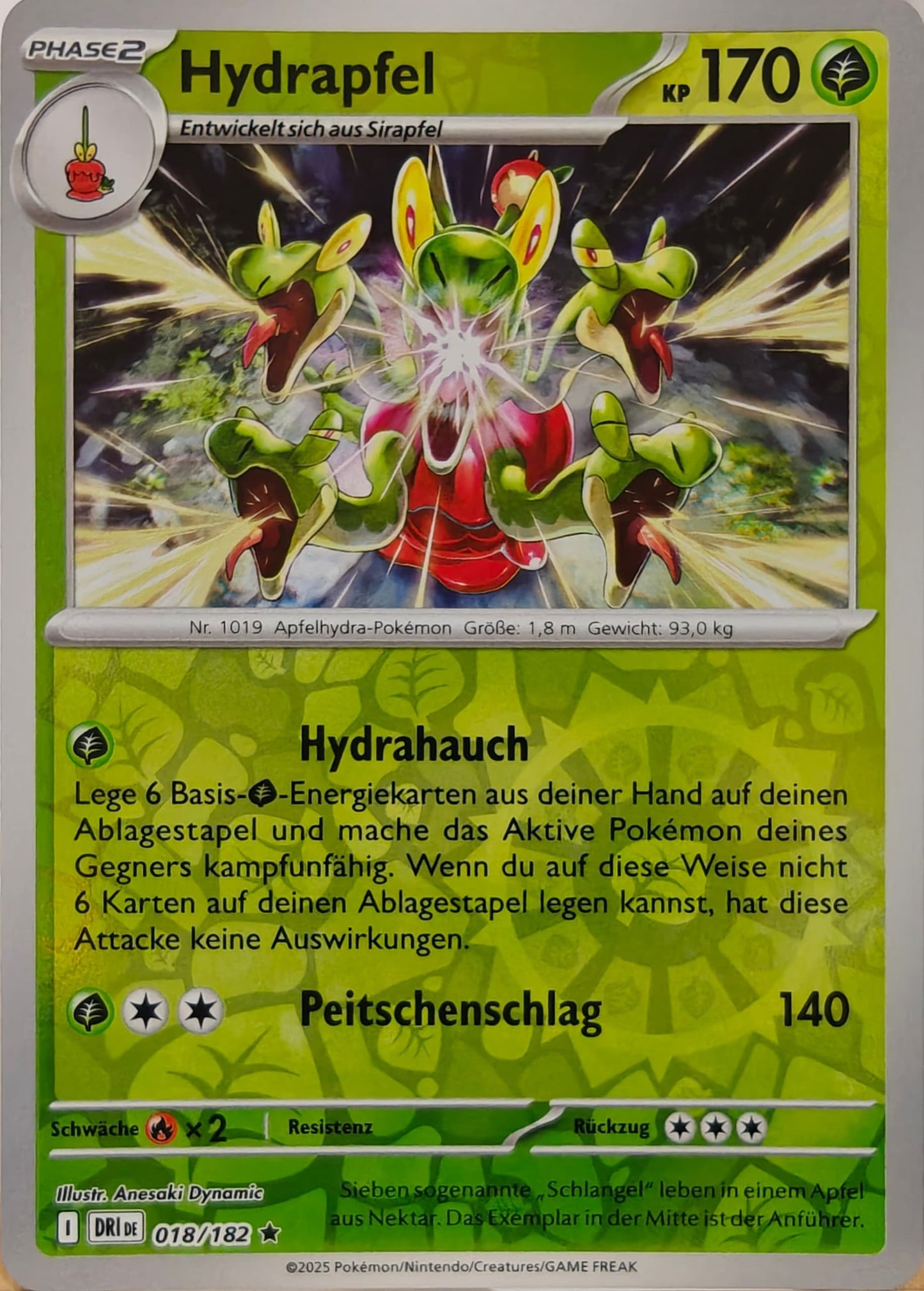 Hydrapfel - DRI 018/182 - Holo - Rare DE
