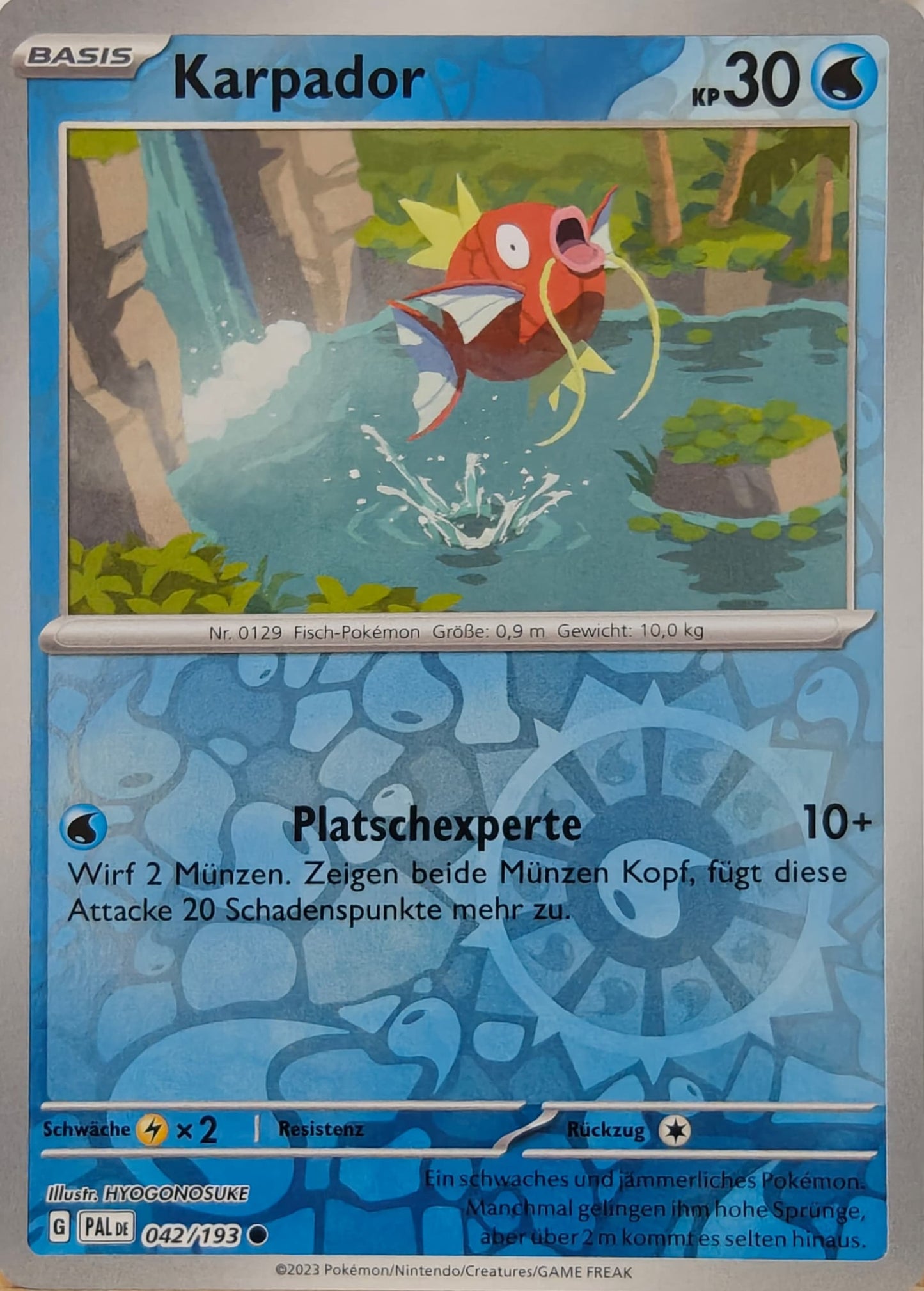 Karpador - PAL 042/193 - Reverse Holo - Common DE