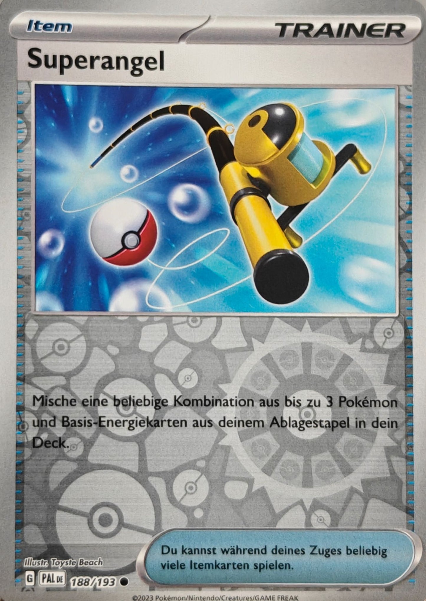 Superangel - PAL 188/193 - Reverse Holo - Common DE