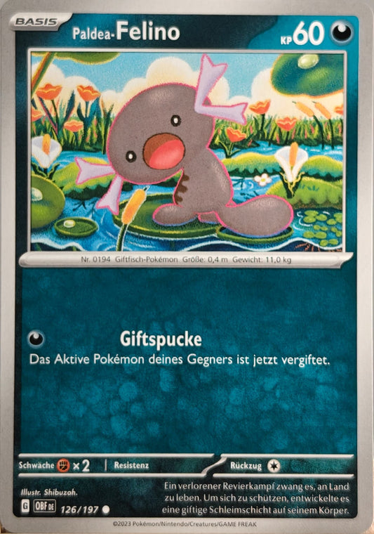 Paldea Felino - OBF 126/197 - Normal - Common DE