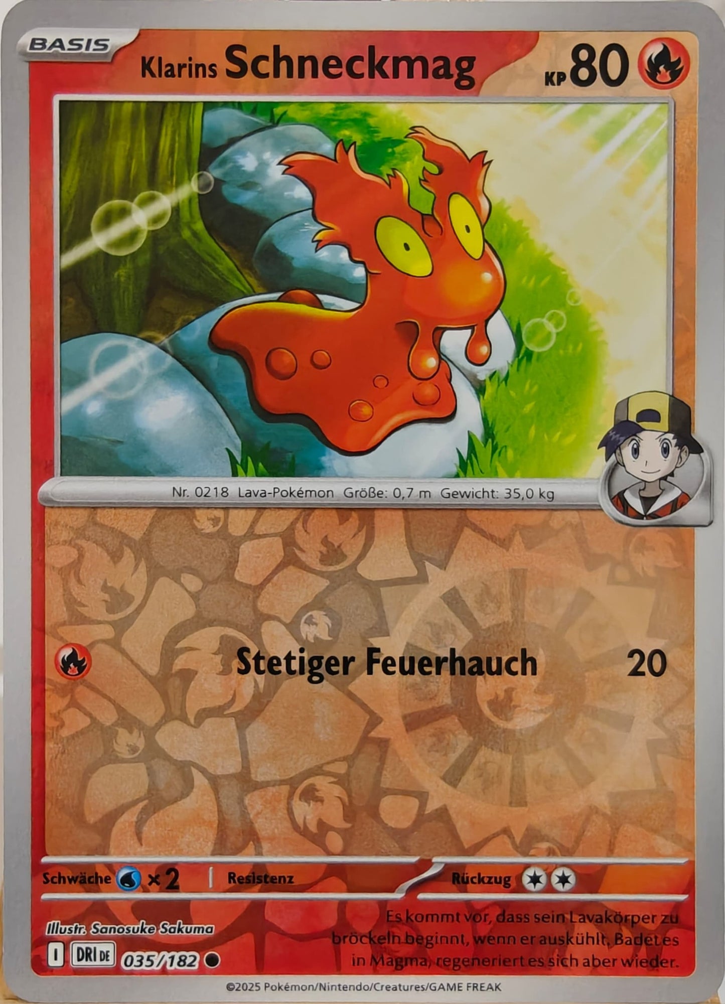 Klarins Schneckmag - DRI 035/182 - Reverse Holo - Common DE